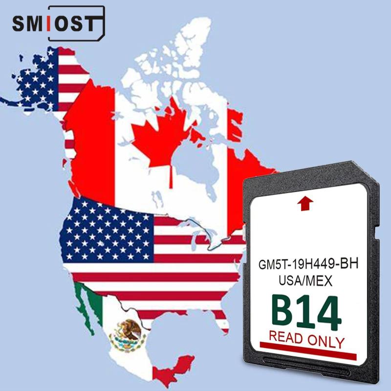 SMIOST Ƽ̵ ̼ SD GPS ī ,  F150, CMax, USA, MEX, 2023, Sat Nav, 32GB, ֽ 